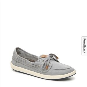 Sperry Drift Hale Lightweight Women’s Gray Boat Shoe Size 8